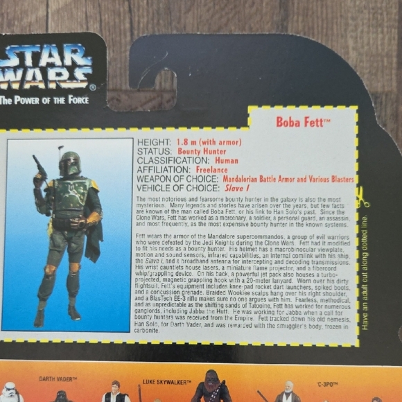 KENNER Star Wars The Power Of The Force Action Figures New In Package Set Of 4 - Picture 3 of 14